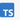 Logo for Typescript